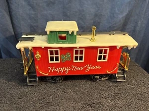 Nuovo treno espresso natalizio luminoso Babbo Natale 1986 ricambio caboose SOLO VINTAGE S6 - Foto 1 di 7