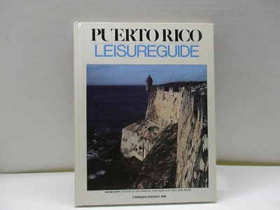 Vintage 1983 LEISURE GUIDE Puerto Rico Hotel Travel Condado Holiday Inn HC - Image 1 of 4