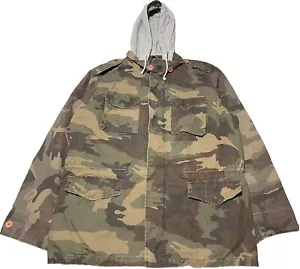 Mens Alpha Industries Camouflage Jacket Size L - Picture 1 of 6