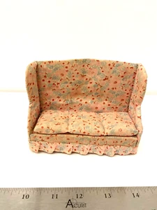 Vintage Miniature Dollhouse Sofa/Couch - Picture 1 of 9
