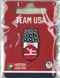 Tokyo 2020 Summer Olympic pin - USA NOC Team artistic gymnastics pictogram badge - Picture 1 of 1