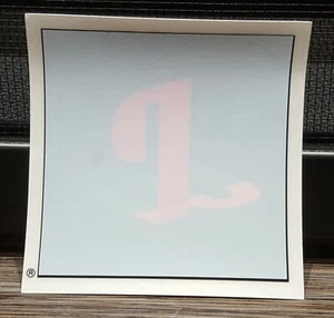 Sony PlayStation Original Promo Logo Window Cling Decal - Picture 1 of 3