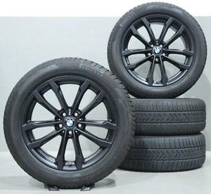 Original BMW X3 G01 X4 G02 19 Zoll Winterräder 691 Winterreifen Felgen Reifen - Bild 1 von 8