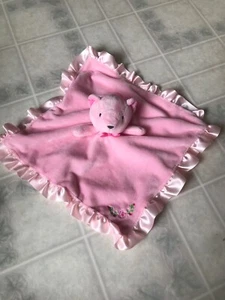 Stepping Stones Baby Rosa Teddybär Lovey Sicherheitsdecke Satin Seidig Schnuller - Bild 1 von 4
