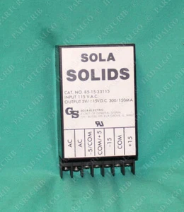 Sola, 85-15-33115, Triple Output Power Supply 115VAC - Picture 1 of 4