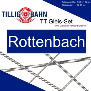 Tillig TT Gleis Set Modellbahnanlage Rottenbach TT + Neu - Bild 1 von 1