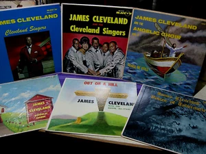 JAMES CLEVELAND SOUL GOSPEL 6 LP LOT SAVOY Label HARVEY Covers - Picture 1 of 4
