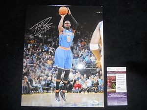 TIM HARDAWAY JR. NEW YORK KNICKS SIGNED 11X14 PHOTO JSA COA K62153 NEW! ALL BLUE - Picture 1 of 1