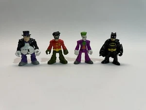Konvolut 4 Imaginext Figuren DC Comics Batman, Robin, Pinguin, Joker - Bild 1 von 10