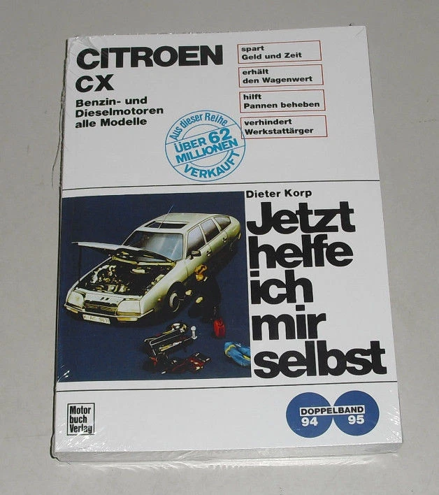 Manuale Riparazione Citroen Cx, Benzina + Diesel fino All' Anno 1985 - Immagine 1 di 1