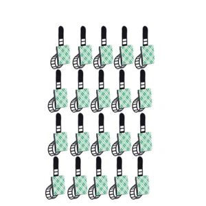 20 PCS Attaches Câble Support Fixation Clip Fil Pince Cordon Gestion - Photo 1/11