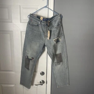 Jeans Scotch & Soda Distressed Ralston Button Fly slim fit taglia 32x32 nuovi con etichette $238 - Foto 1 di 20