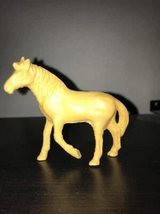 MPC Western Horse Butterscotch Plastic.    1960s  54mm - Picture 1 of 1