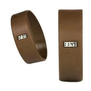 Too Late Watch Uhr - Modeuhr von Too2Late - Braun - M - TooLate Sportuhr Brown - Bild 1 von 3