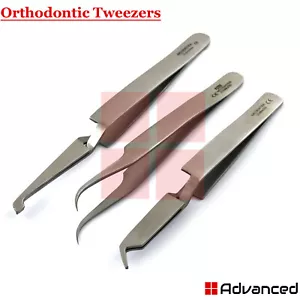 X3 Bracket Holding Removing Tweezer Forceps Orthodontic Reverse Action Plier - Picture 1 of 5