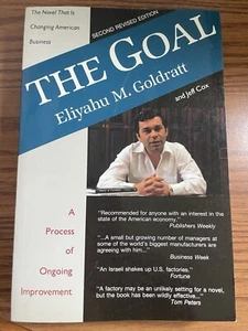 The Goal A Process of Ongoing Improvement By Eliyahu M. Goldratt And Jeff Cox - Picture 1 of 11