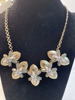 Gargantilla/collar de babero con cuentas de cristal facetado J.Crew Foto 1 de 4