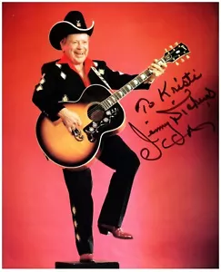 Original LITTLE JIMMY DICKENS handsigniertes 8x10 Foto GRAND OLD OPRY Country Musik - Bild 1 von 1