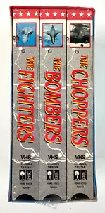 NEW Factory Sealed Triple Threat Air Combat Video Collection VHS 1992 Air Force - Picture 1 of 5