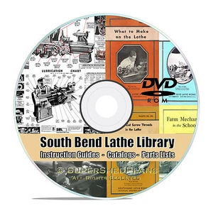 South Bend Lathe Manual Library Collection, How To Run A Lathe Parts List CD V26 - Picture 1 of 1
