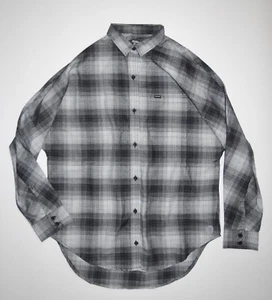 Camisa informal de franela Hurley para mujer Wilson Dri-Fit talla grande con botones S - Imagen 1 de 4