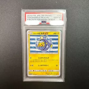 PSA10 Pokemon Card Yokohama Pikachu #280 Japanese - Picture 1 of 2