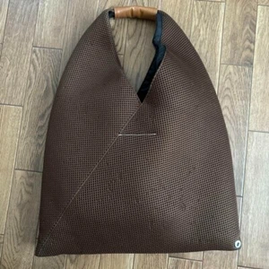 MM6 Maison Margiela Japanese Tote Bag – Mesh – Brown (Made in Italy) - Picture 1 of 4