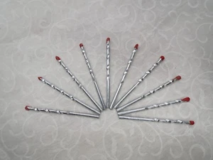 10 Stck. 1/8 Zoll Hartmetallspitze Steinbohrer - Bild 1 von 2