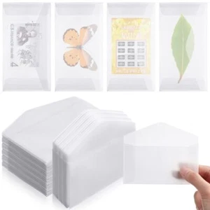 200 Pcs,100 Pcs ,50 Pcs ,20 Pcs Collecting Glassine Envelopes  Gift - Picture 1 of 13