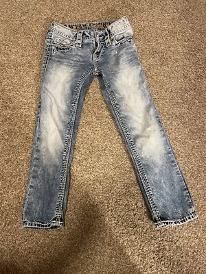 Mujer ROCK REVIVAL 23 Perla Capri AZUL Jeans Rock Revival EP901603 Hebilla Foto 1 de 4