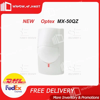 2PCS Optex MX-50QZ Infrared Microwave Dual Alarm Detection - Image 1 of 3