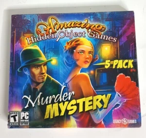 Amazing Wimmelbild Games: Murder Mystery - 5er Pack - PC NEU - Bild 1 von 4