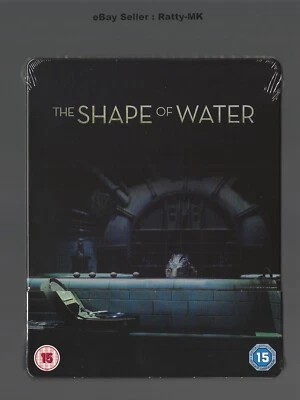 SHAPE OF WATER - UK EXCLUSIVE 4K UHD BLU RAY STEELBOOK - NEW & SEALED - Image 1 of 4