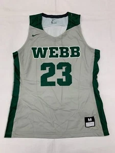 Nike Webb Spartans Digital Basketball Jersey Pick Your # Women's M Gray Green - Picture 1 of 3