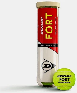 Dunlop Fort Tournament 4x 4 latas pelotas de tenis pelota de torneo DTB Sand Clay NUEVO - Imagen 1 de 1