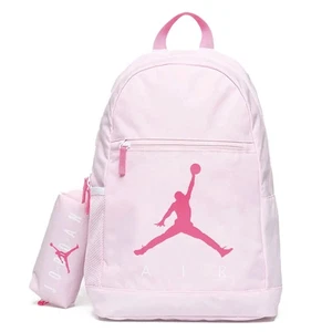 Mochila Jordan Escuela Niños Rosa Air School Estuche 22 LT Jumpman Viaje Mujer - Imagen 1 de 6