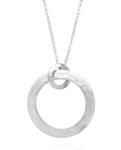 Lange Halskette GIOVANNI RASPINI Anhänger Blade aus 925 Silber 12094 - Bild 1 von 1