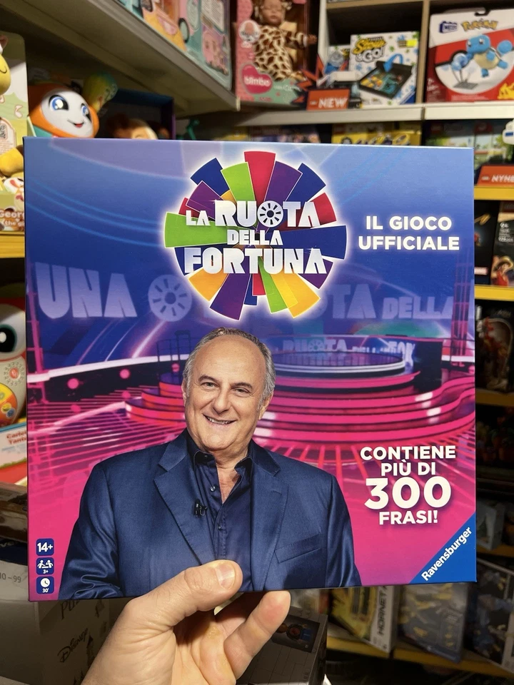 RAVENSBURGER  ⭐️ La Ruota Della Fortuna - Gioco Da Tavolo Ufficiale / legopina11 - Immagine 1 di 4