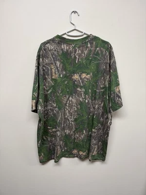 *Rare* Mossy Oak Shadow Leaf Pocket Short Sleeve T-shirt - Image 1 of 2