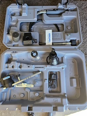 Dremel 225 Flex Shaft + Circle Tool + Grinding & Cutting attachments +++ ALL NEW - image 1 of 4