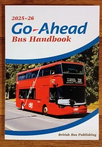 2025-26 Go-Ahead Bus Handbook, British Bus Publishing, Softback book - Foto 1 di 1