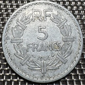 PIECE DE 5 FRANCS LAVRILLIER 1946 B (1326) - Bild 1 von 2