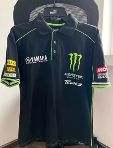 YAMAHA RACING TEAM MONSTER ENERGY MOTO RACING SHIRT TRIKOT POLO Gr. M - Bild 1 von 10
