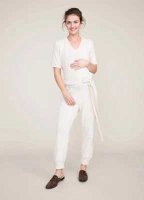 Hatch Maternity Mujer THE ANIKA JUMPER Marfil Talla 2 (M/8-10) $298 NUEVO Foto 1 de 2