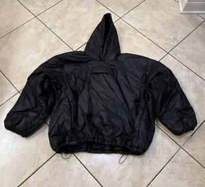 Yeezy Gap 81 Padded Hood Anorak Size Medium M Black Hoodie Yzy - Picture 1 of 4