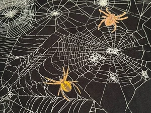 CAMISETA DE COLECCIÓN SPIDER WEB LEE ESTAMPADO POR TODAS PARTES ARAÑAS MEGA IMPRESIÓN RARA XL - Imagen 1 de 6