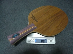Stiga Swedish Sword FL 80.1G Table Tennis Blade Lightweight Old Water-Blue Grip - Picture 1 of 10