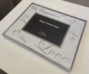Engagement Photo Frame 6” X 4” - Happy Homewares - Picture 1 of 8