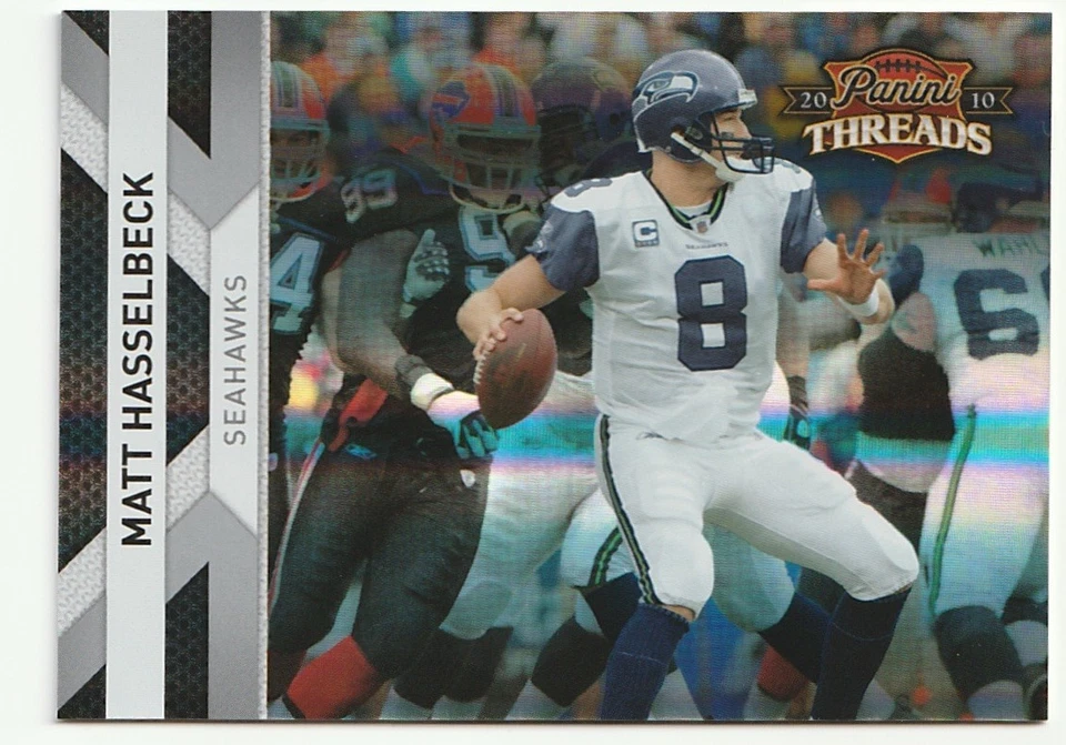 2010 Panini Threads Matt Hasselbeck #132 Silver Century Proof /250 Seahawks - Image 1 of 2