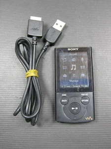 Sony Walkman NWZ-E443 4 GB USB nero portatile digitale musica media lettore MP3 - Foto 1 di 11